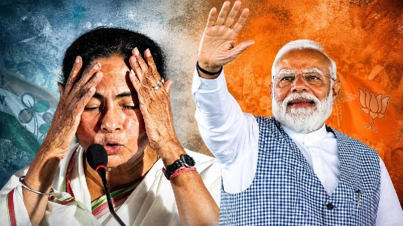 बंगाल में कमल खिला: