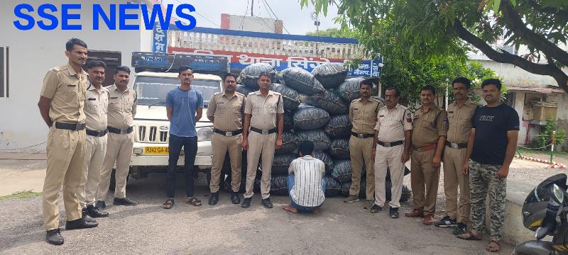 तिलस्वां घाट पर सिंगोली पुलिस की बड़ी कार्रवाई: