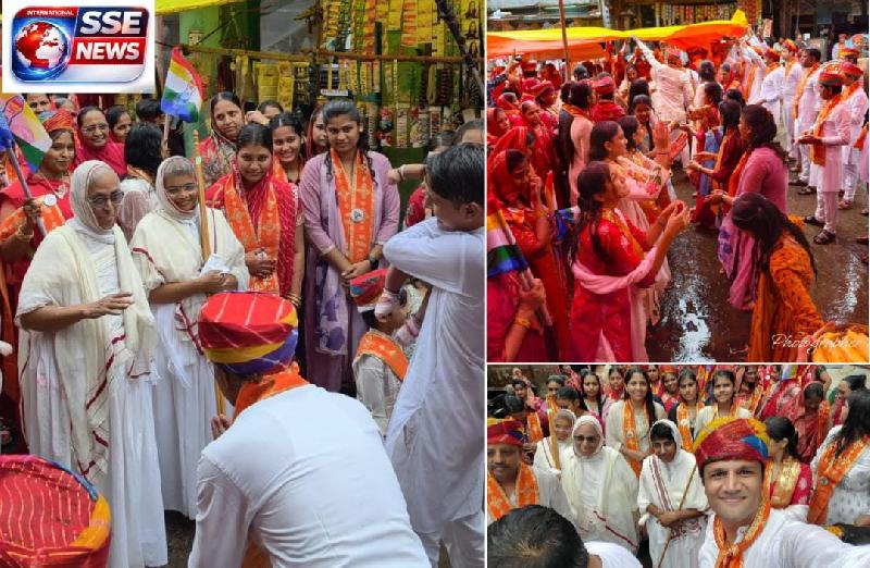 बाजना में भव्य मंगल प्रवेश: