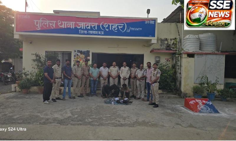 जावरा शहर पुलिस की बड़ी सफलता: