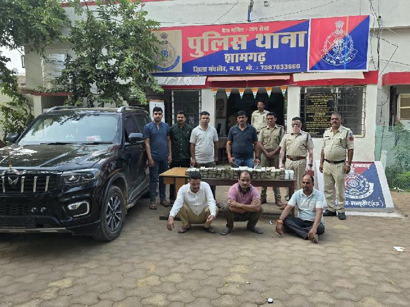 मंदसौर पुलिस की बड़ी कार्रवाई: